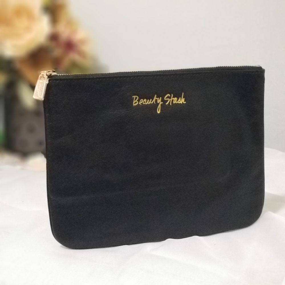 Rare New Rebecca Minkoff Black Zip Clutch / cosmetic bag - Picture 7 of 7